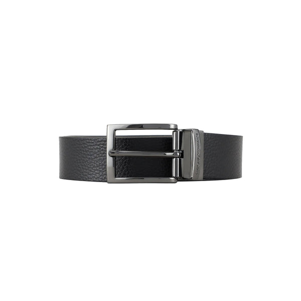 Emporio Armani Cintura Cintura Uomo reversibile in pelle Grigio - Francavilla Moda